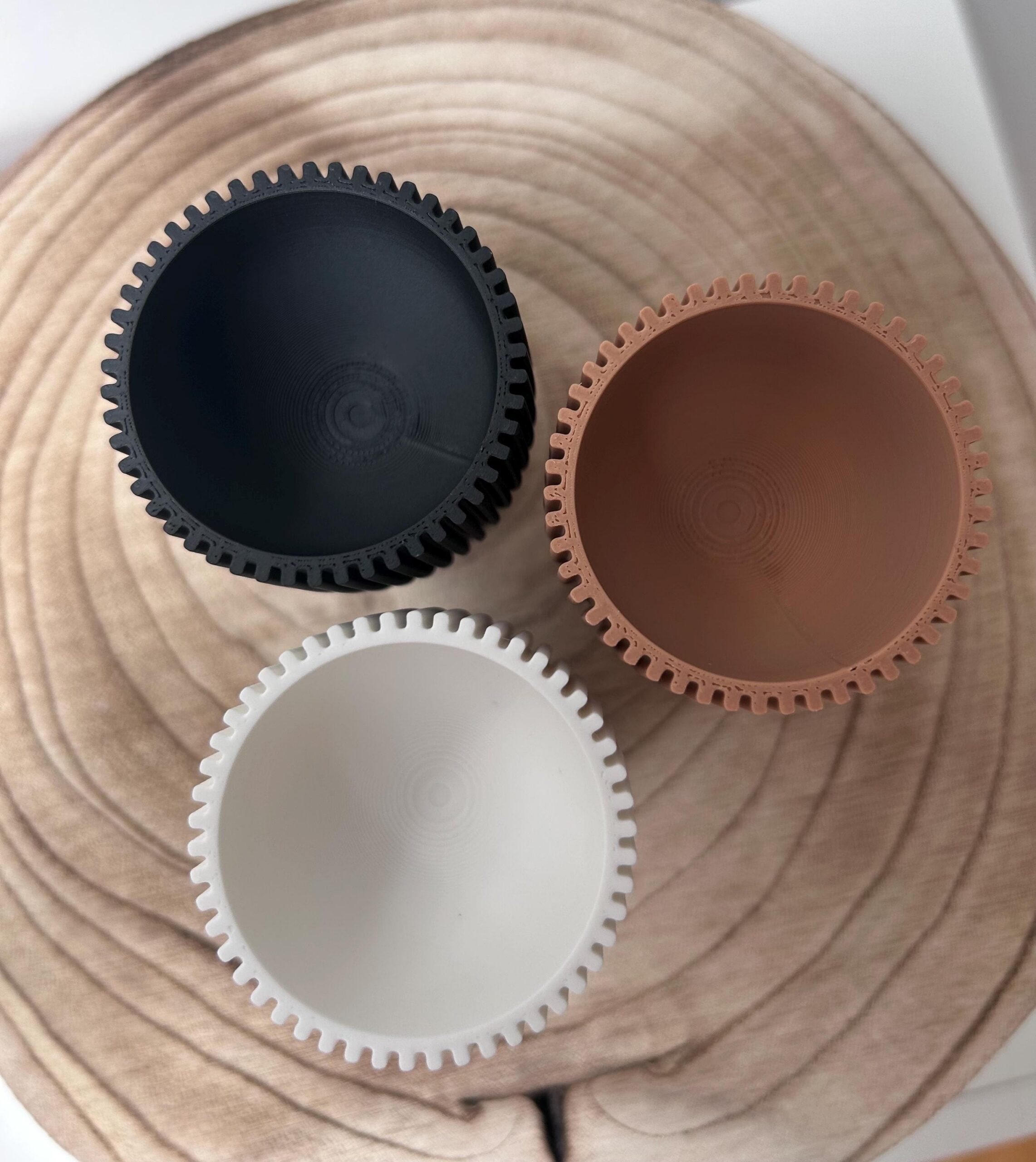 Geriffelter Design-Eierbecher – einzeln oder im Set – Bild 2