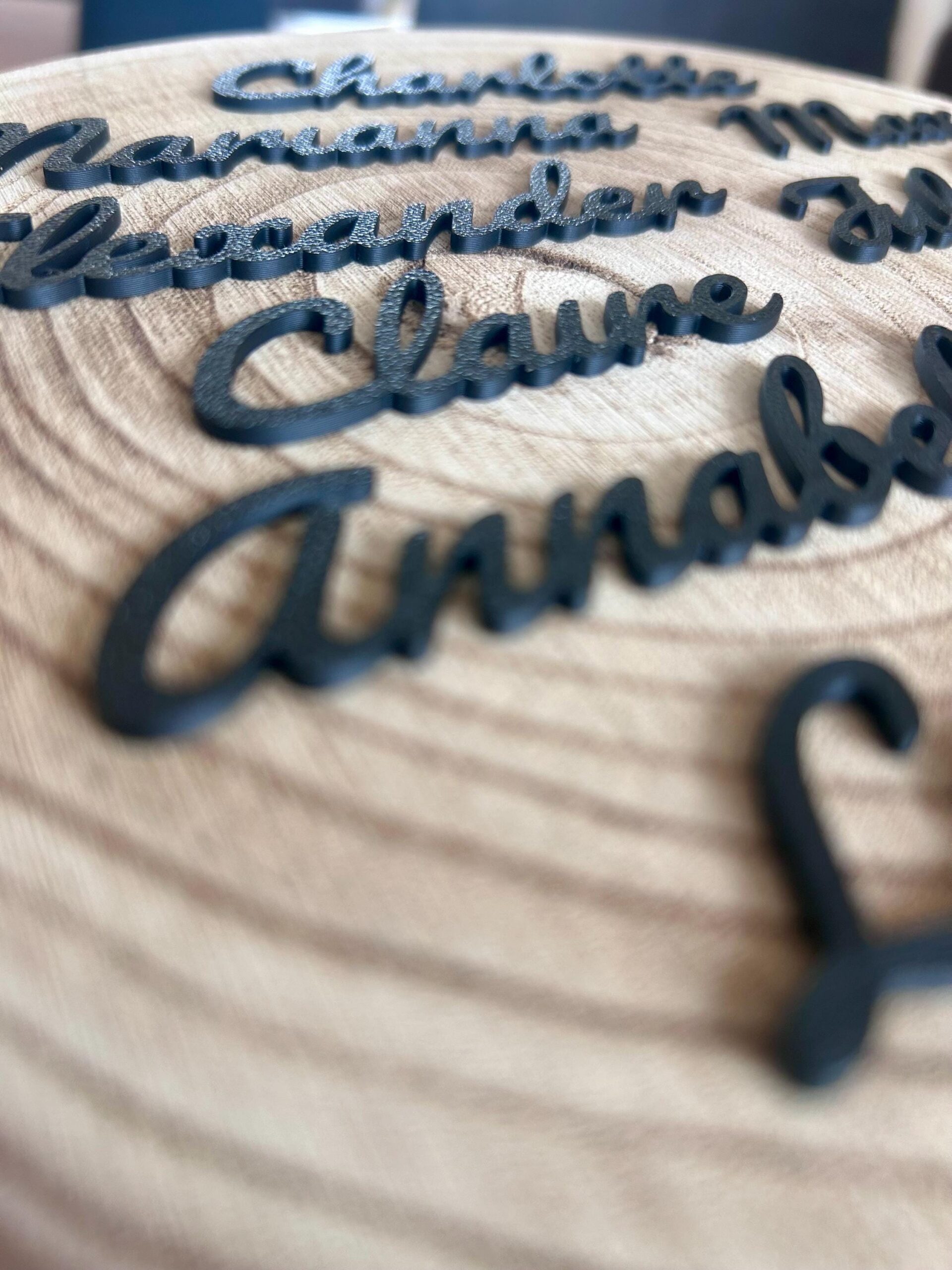 Personalisierte Namensschilder als Platzkarten – Design Modern – Bild 3